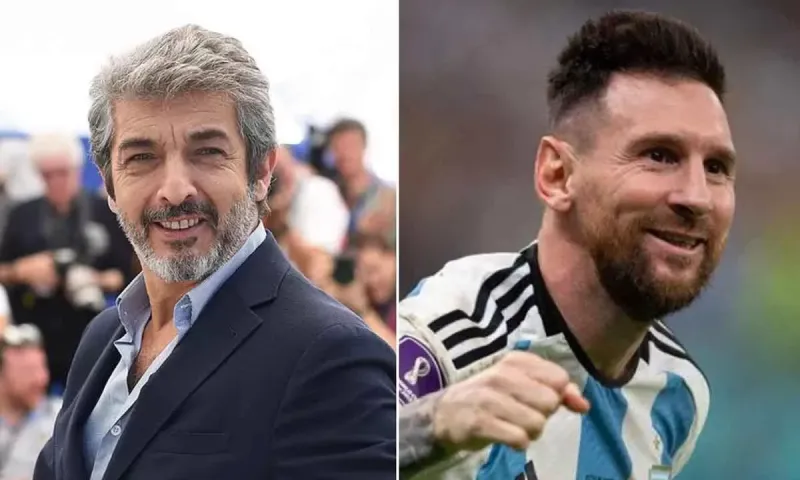 Darín habló del día que Messi le hizo de chofer y lo salvó de un mal momento