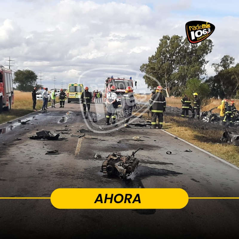 Una persona perdió la vida en un brutal accidente en Ruta Provincial 65.