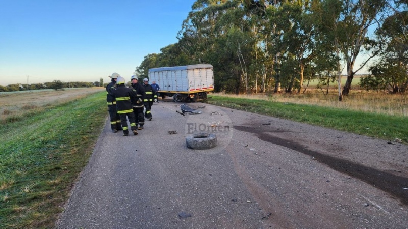 Tremendo choque con un fallecido cerca de San Eloy