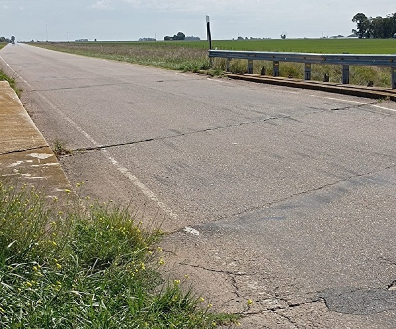 ¿Es seguro el puente de la ruta 85 cerca de Pasman?