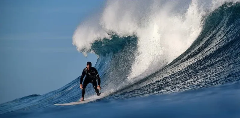 Volver a surfear. Alejandro Travaglini dijo que pudo batallar con sus miedos y lidiar con su trauma