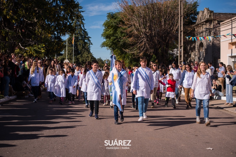 LA comunidad de San José se sumó al tradicional desfile de Kerb