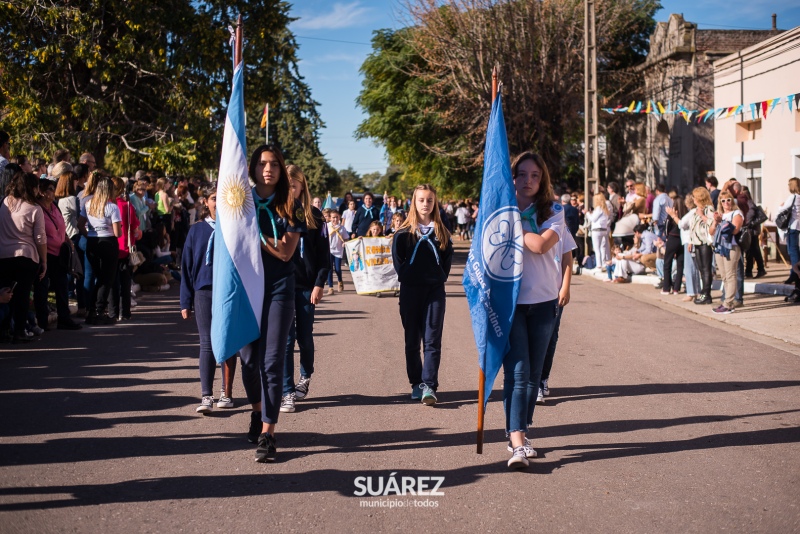 LA comunidad de San José se sumó al tradicional desfile de Kerb