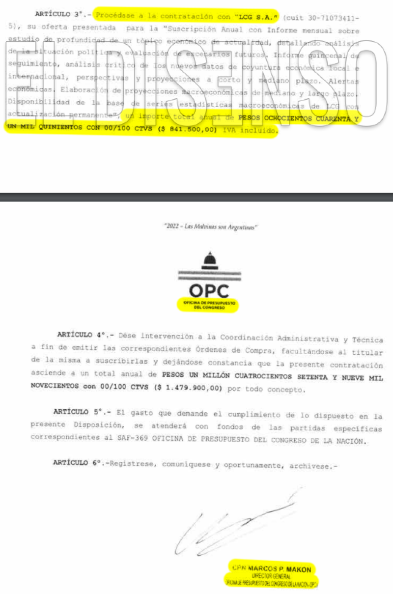 El senador Martín Lousteau le factura un extra al Congreso desde su consultora