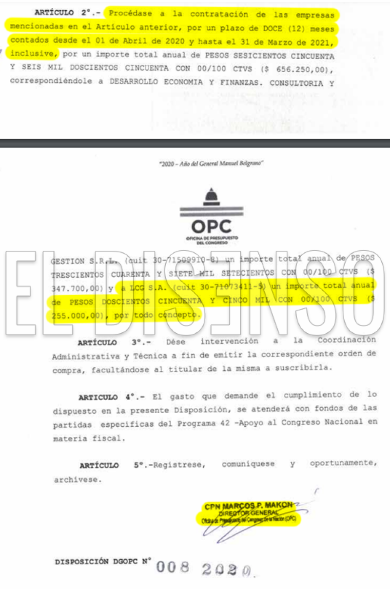 El senador Martín Lousteau le factura un extra al Congreso desde su consultora