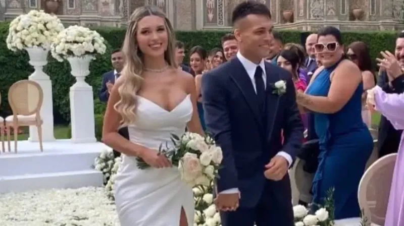 Lautaro Martínez se casó con Agustina Gandolfo: quiénes son los 5 campeones del mundo que asistieron