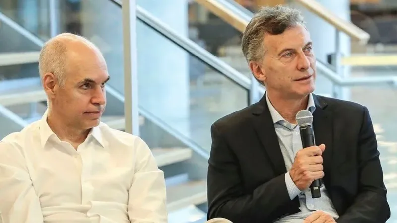  Horacio Rodríguez Larreta y Mauricio Macri, dos de los políticos analizados por Malamud