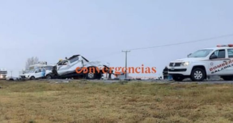 Hoy: Trágico choque en la Ruta Provincial 51, en el que resultaron dos personas fallecidas y un herido.