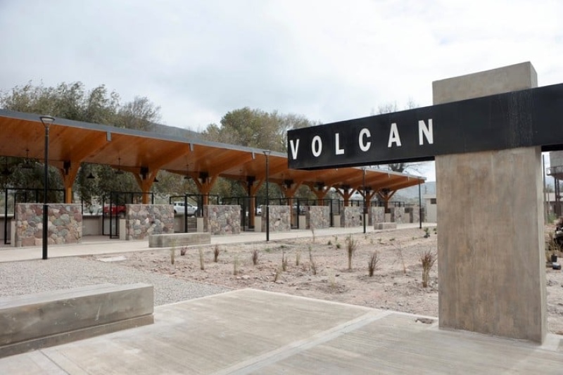 Comenzando en la estación Volcán, el tren conectará Tumbaya, Purmamarca, Maimará, Tilcara y Humahuaca. Foto Gobierno de Jujuy.