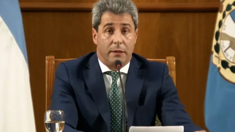 Sergio Uñac, gobernador de San Juan