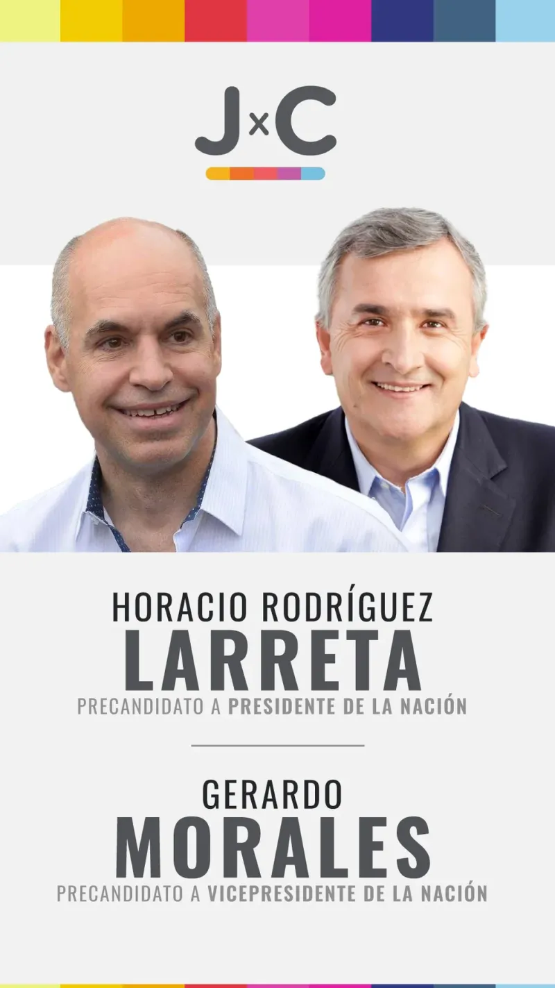  Horacio Rodríguez Larreta y Gerardo Morales, una de las fórmulas de Juntos por el Cambio