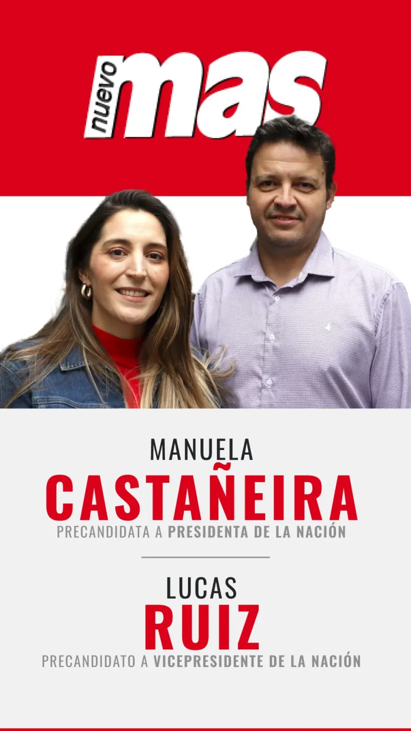  Manuela Castañeira irá con Lucas Ruiz