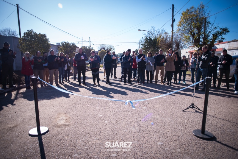 Huanguelén: Obra de cloacas en barrio San José