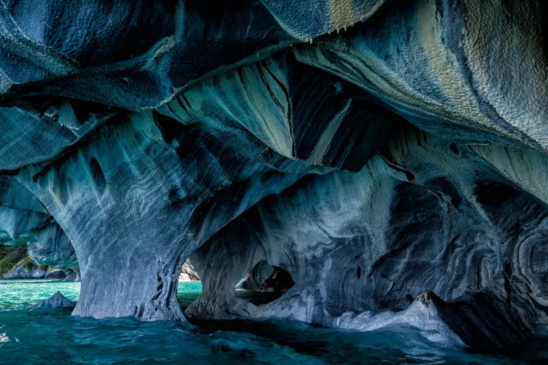 Cuevas de mármol en Chile: un secreto natural de la Patagonia chilena