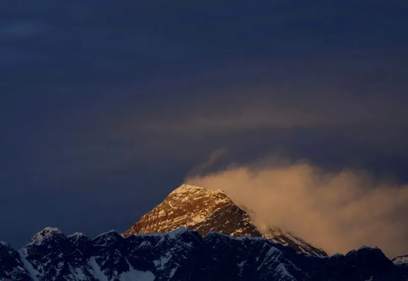 El monte Everest, en Nepal