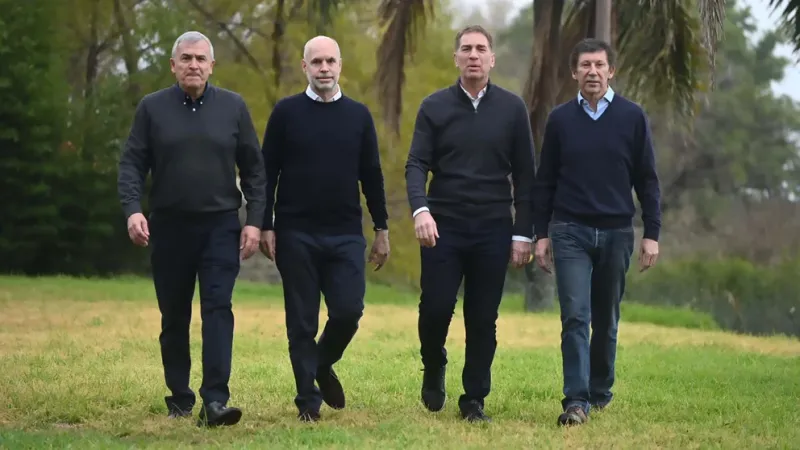  Morales, Larreta, Santilli y Posse