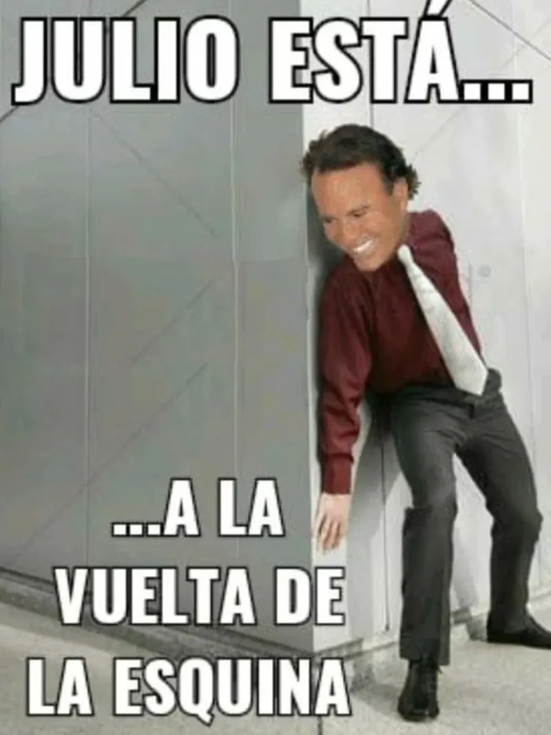 A menos de 24 horas del inicio del nuevo mes, explotaron los mejores memes de Julio Iglesias