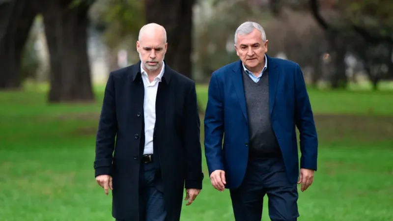 Horacio Rodríguez Larreta junto a Gerardo Morales