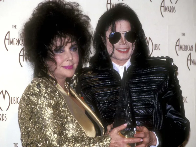  Los modelos de belleza de Jackson eran Elizabeth Taylor y la cantante Diana Ross (L. Cohen/WireImage)