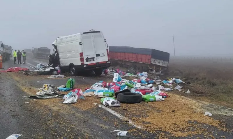 Impactante accidente fatal en la Ruta 226: murió un hombre de 29 años