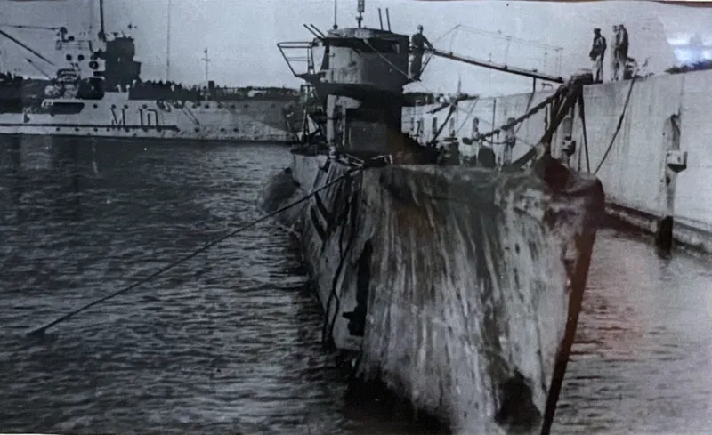  Uno de los submarinos nazis que llegaron hasta la costa de Mar del Plata en 1945