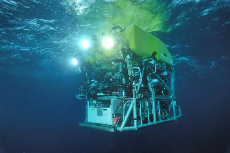 Aasío es el robot que busca el submarino en el Atlántico. (Foto: Ifremer - CCBY).Por: via REUTERS