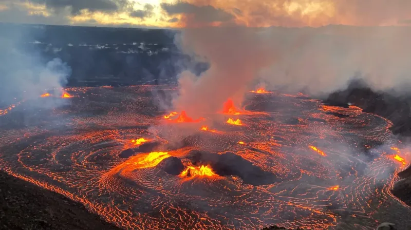 Emergencia en Hawaii: el volcán Kilauea entró en erupción y despidió ríos de lava