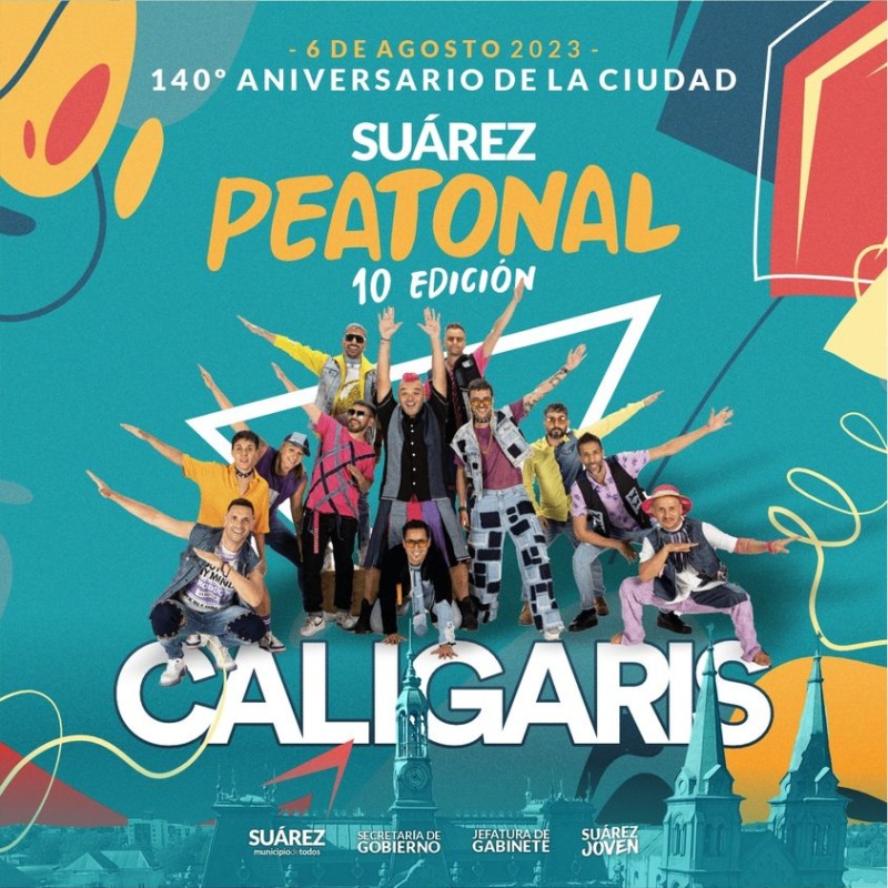 El 6 de Agosto se presentan Los Caligaris en la calle, tras el desfile