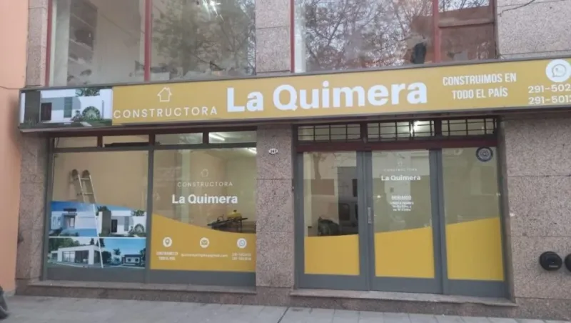 La constructora bajo sospecha también tuvo sus oficinas en la calle 11 de Abril en Bahía Blanca.