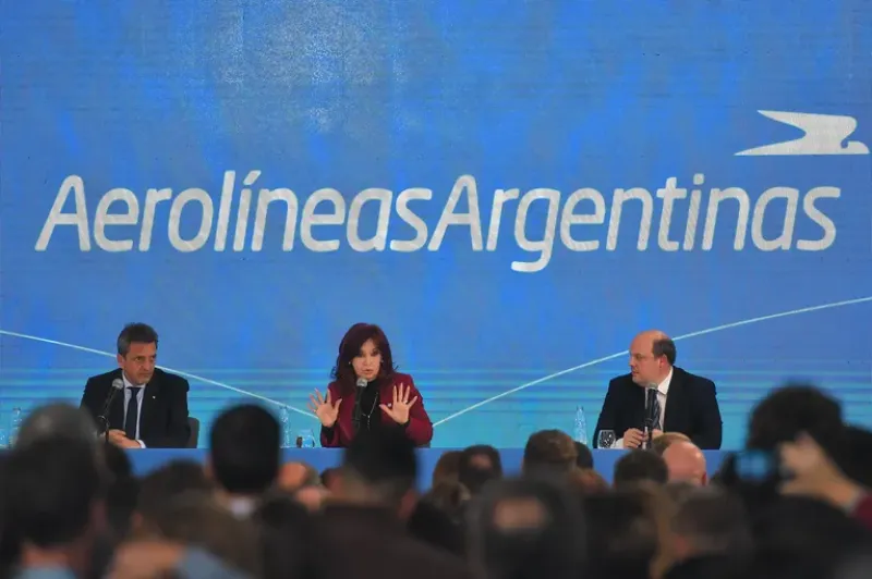  La Vicepresidenta volvió a apuntar contra el FMI en plena negociación del acuerdo. (Foto: Télam)