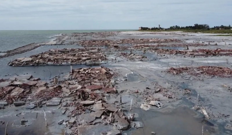 Como Epecuén: un pueblo cordobés tapado por una laguna resurgió tras 78 años