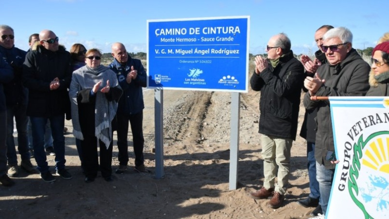 Inauguraron una ruta vital para Monte Hermoso y Sauce Grande