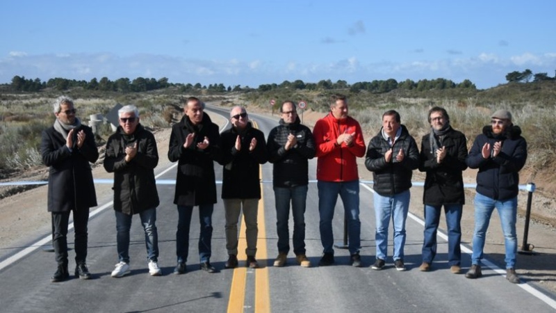 Inauguraron una ruta vital para Monte Hermoso y Sauce Grande