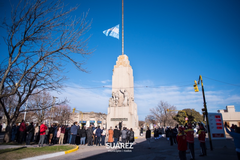 Acto oficial 6 de Agosto: el intendente manifestó el orgullo de haber nacido en Coronel Suárez