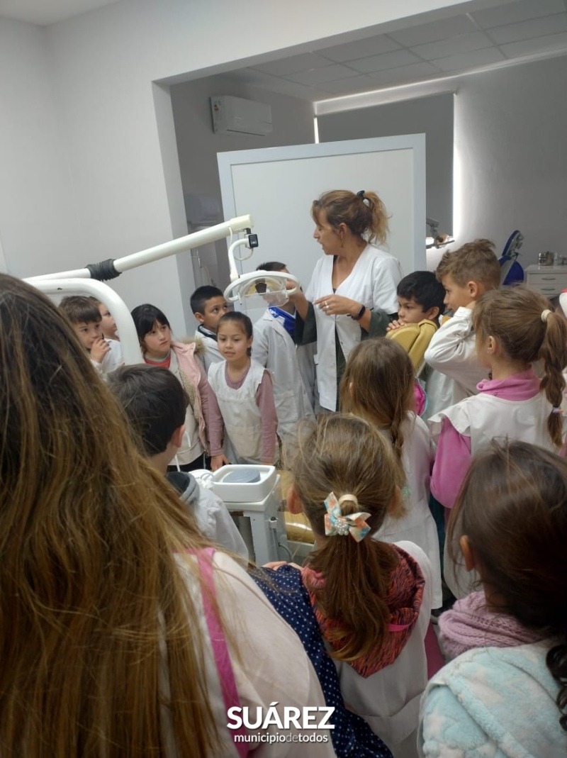 Alumnos de la Escuela N° 11 visitaron el Materno Infantil