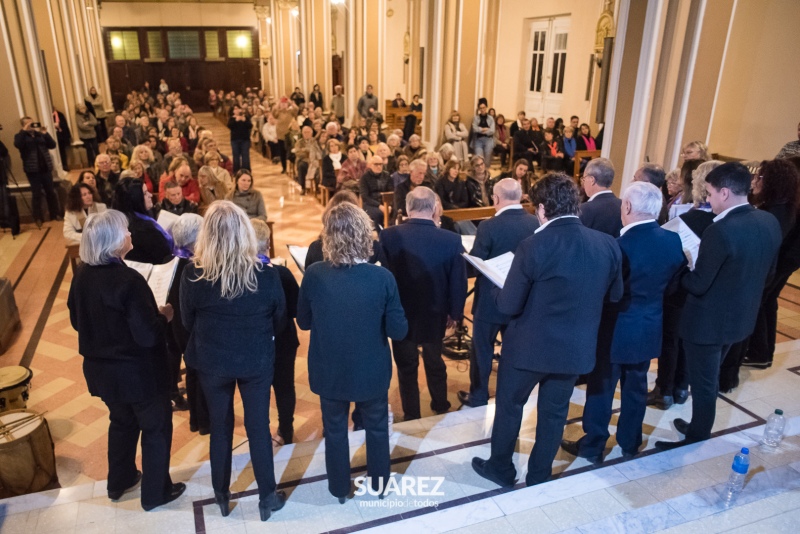 Cultura: deslumbrante encuentro coral en la Parroquia “Nuestra Señora del Carmen”