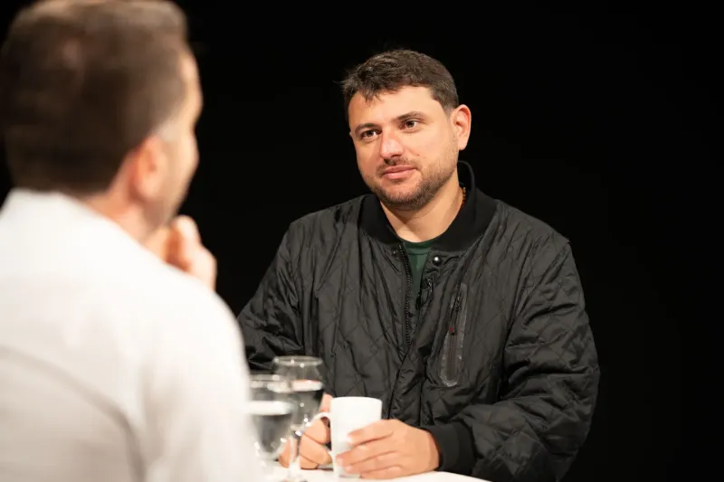 ”No voy a caer en la política del patrullero”, expresó Juan Grabois. (Foto: TN / Agustina Ribó)