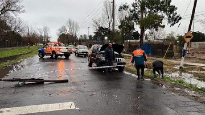 Inundaciones, evacuados y récord de precipitaciones en La Plata