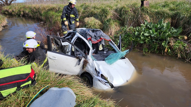 Una mujer murió en un accidente en la Ruta 51