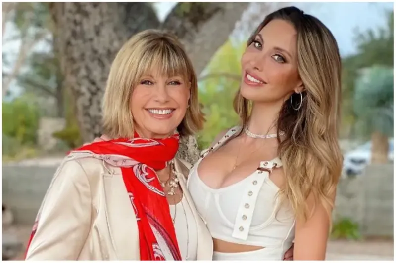 Chloe Lattanzi, la hija de Olivia Newton-John, habló de un episodio sobrenatural vinculado a su madre (Foto: Instagram @chloelattanziofficial)