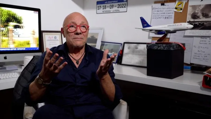  Jorge Polanco, excomandante de Aerolíneas Argentinas. Foto: Ema Flax. Clarín