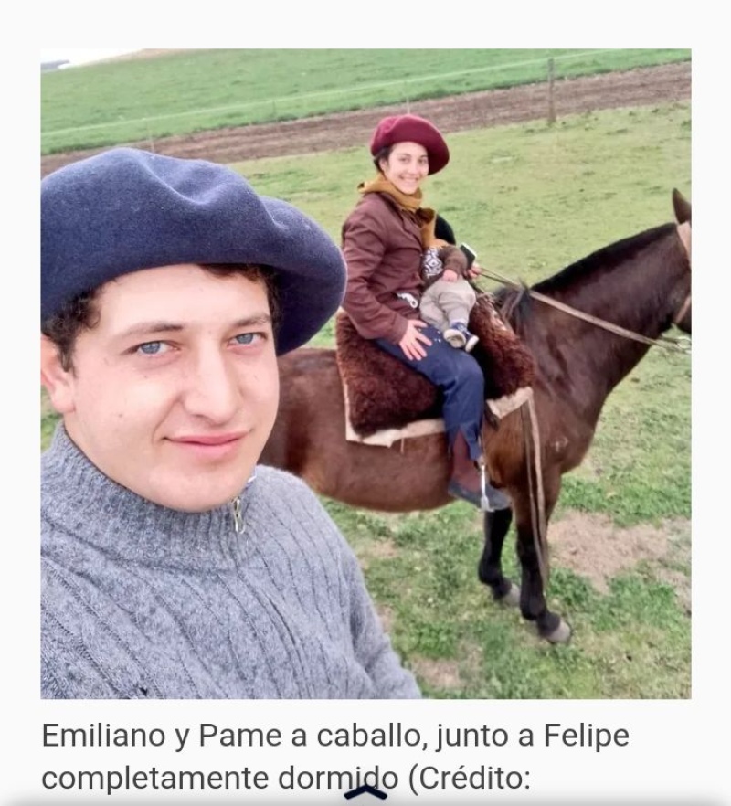 Feli nació prematuro, todos rezaron por él y enternece en las redes: es el “mini agroinfluencer” de Daireaux