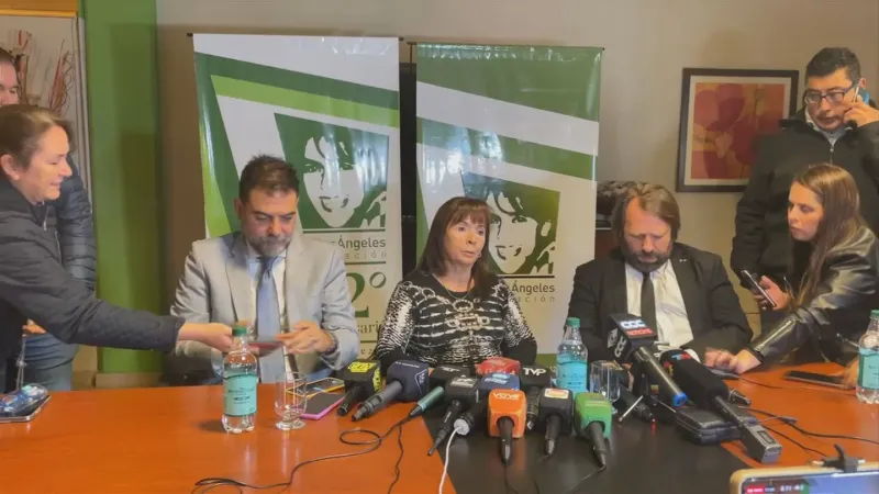 Susana Trimarco habló esta mañana en conferencia de prensa. (Foto: TN)