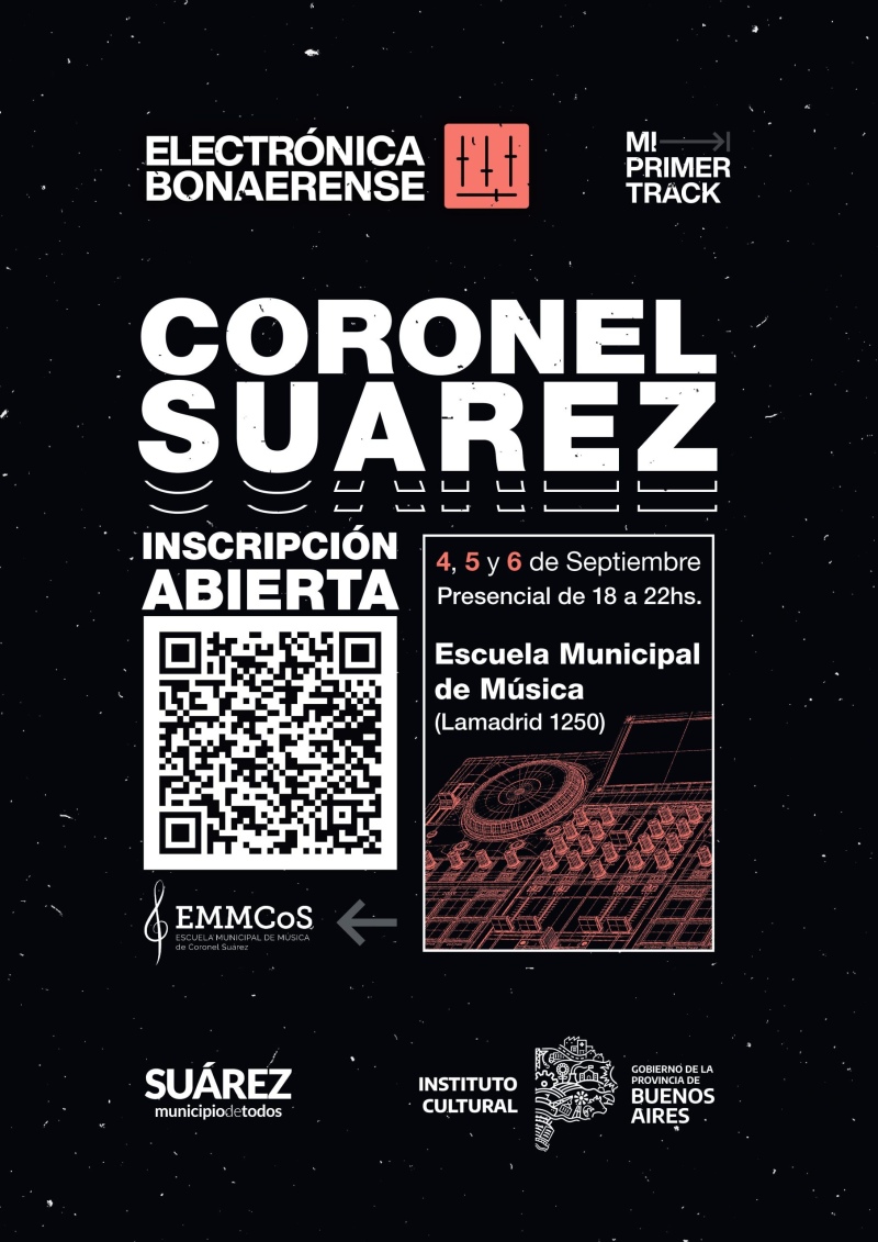 Electrónica bonaerense – Coronel Suárez – mi primer track