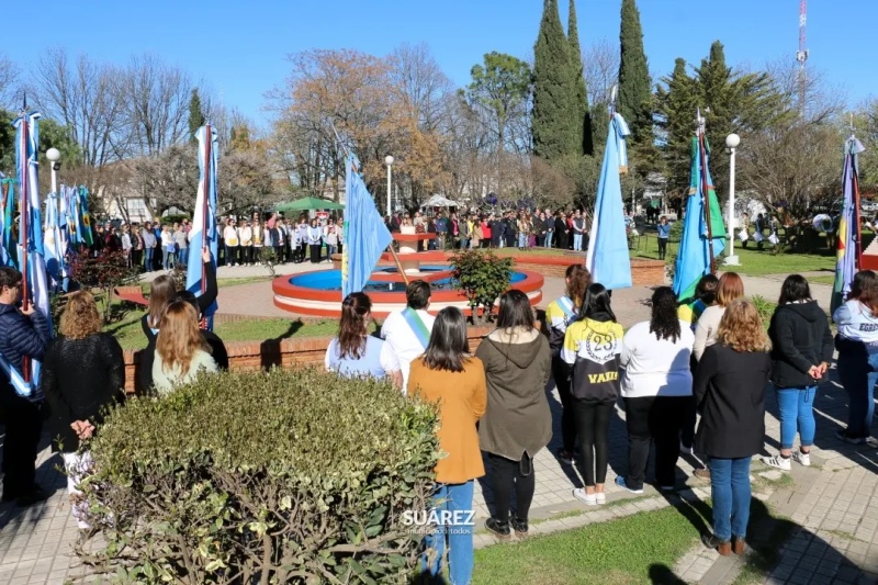 Lucido festejo por el aniversario de Huanguelén