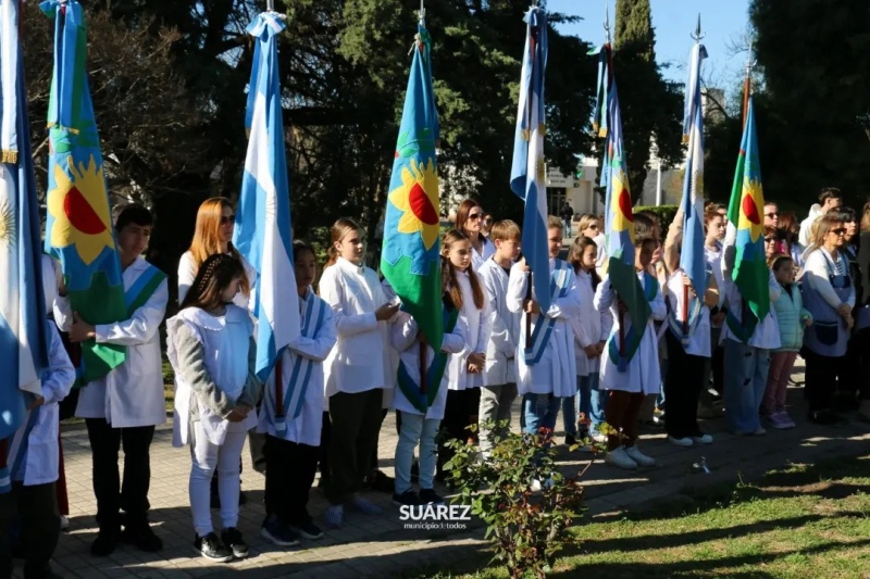 Lucido festejo por el aniversario de Huanguelén