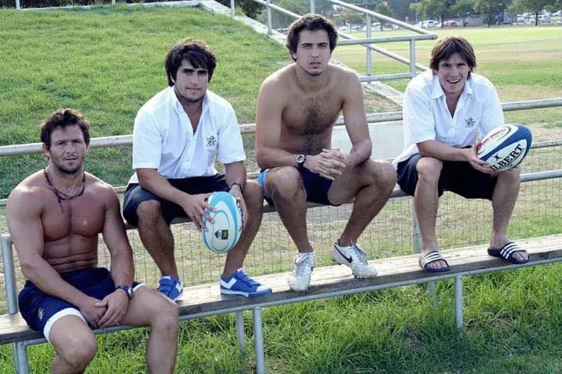  David es amante del rugby desde la adolescencia