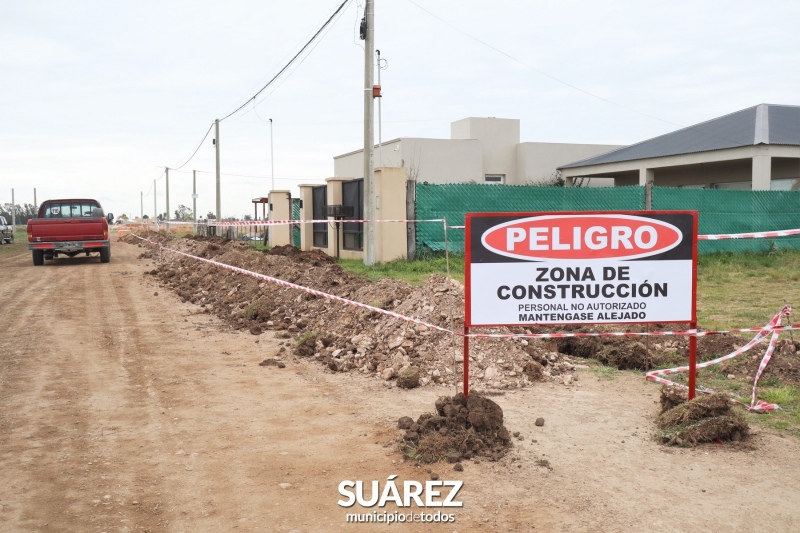 Comenzó la obra de gas en Pueblo San José