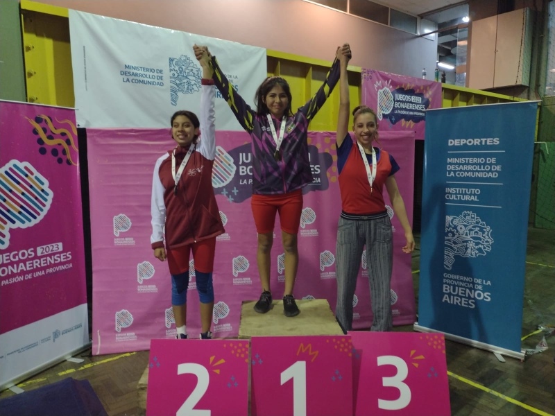 Juegos Bonaerenses: bronce para la joven Uma Barragán en Lucha