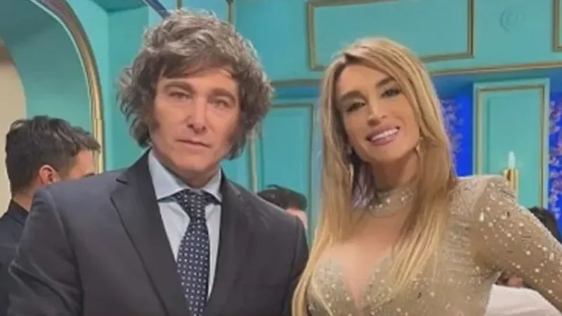  Javier Milei y Fátima Florez el día que se conocieron en ”La Noche de Mirtha”